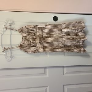 Juniors large japna plaid dress